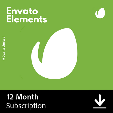 Envato Elements 12 Months